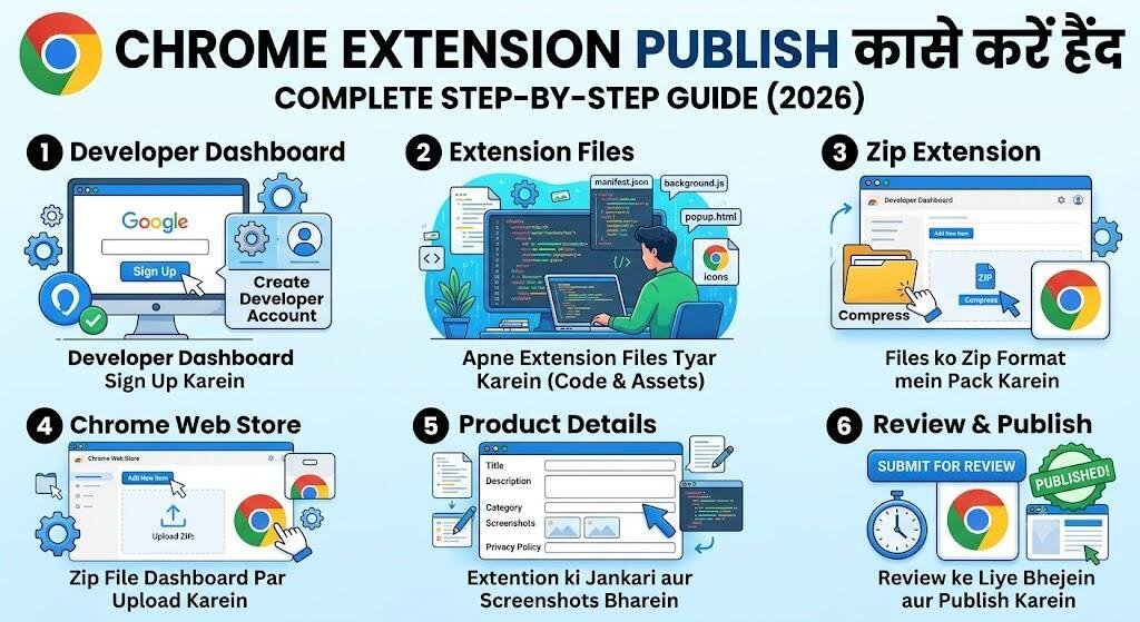 How to publish extension in chrome store/ urdu