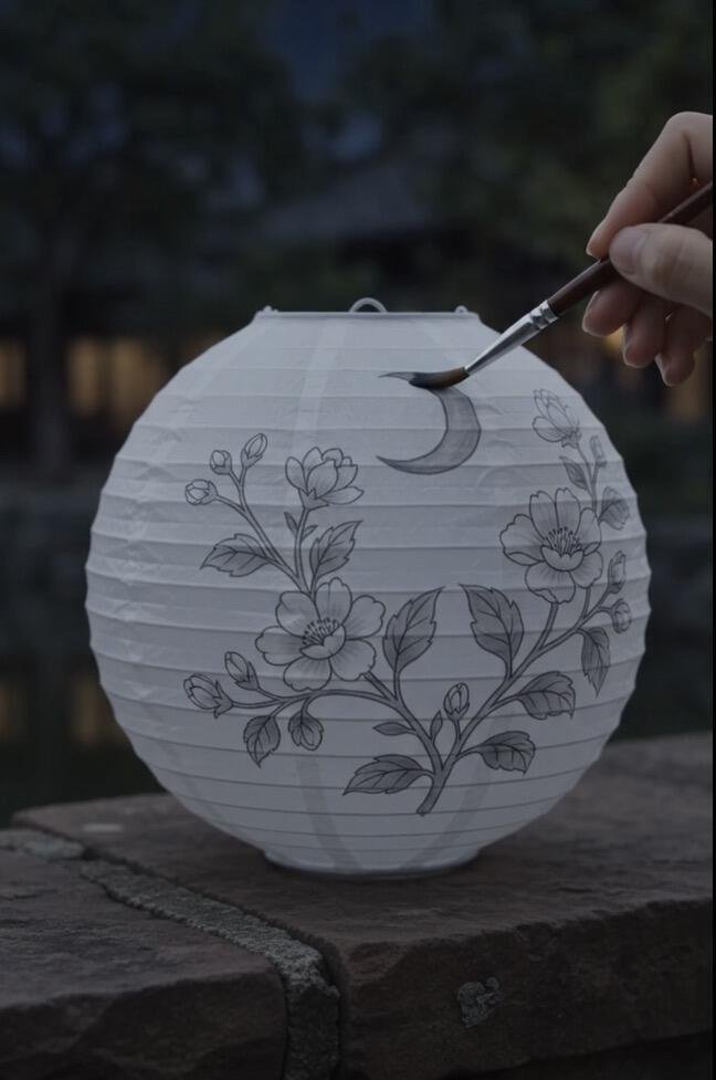 Moonlight Lantern Garden Comes Alive