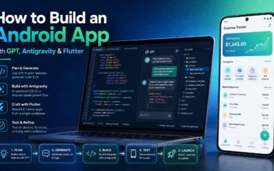 How to Build an Android App with GPT, Antigravity and Flutter: A Complete Beginner’s Guide