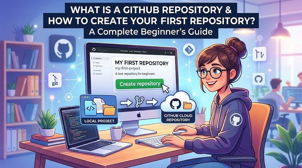 What is a GitHub Repository and How to Create Your First Repository? A Complete Beginner’s Guide