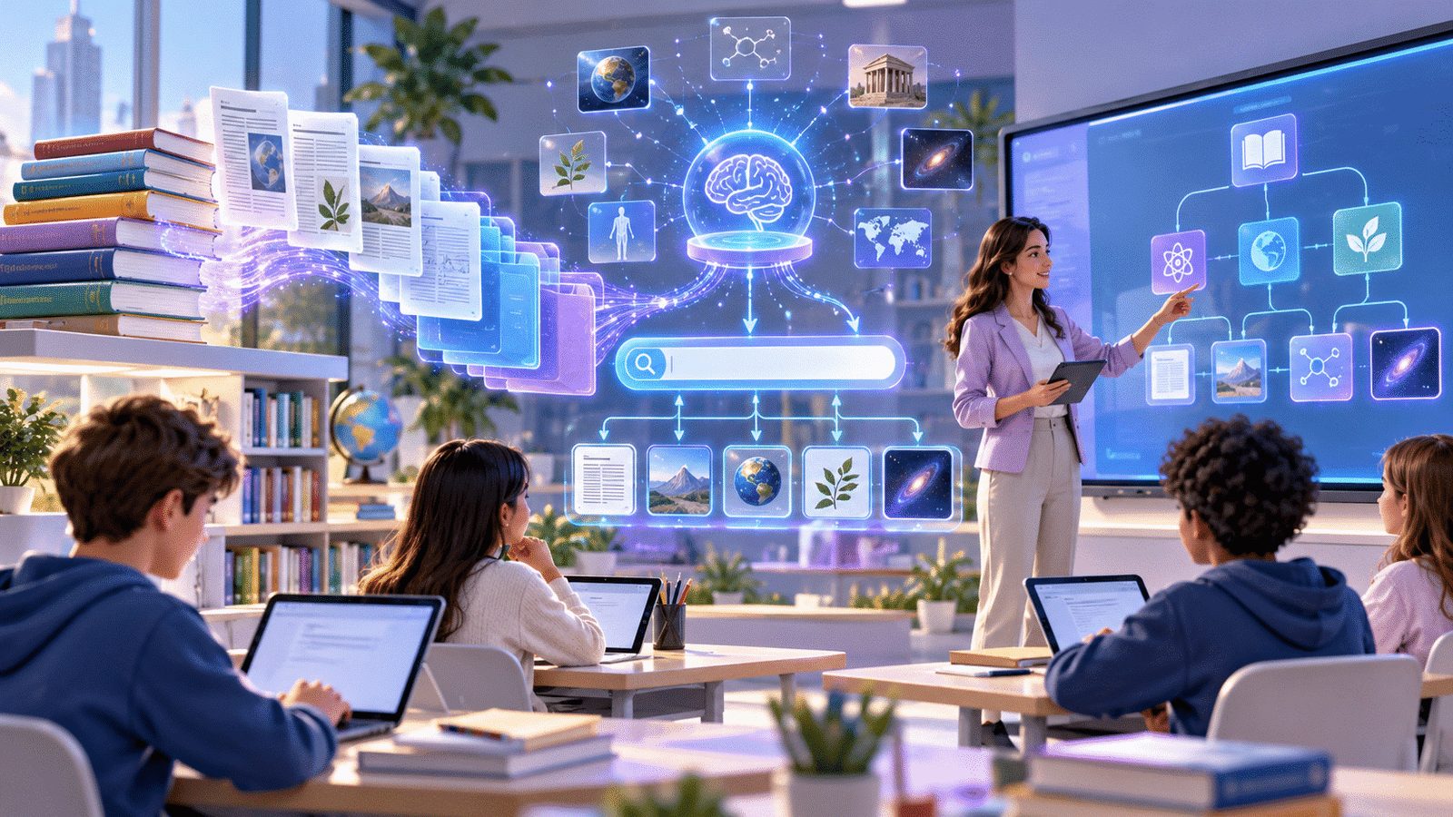 AI Education System کیسے بنائیں؟ ڈیجیٹل کتابوں سے Knowledge Base اور RAG تک